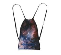 LPWTYCBV Universe Milky Way Galaxy Print Ultra-Lightweight 14l Reusable Polyester Travel Backpack For Shopping, Commuting, And Everyday Carry