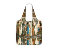 LPWTYCBV Women In Ancient Egypt Print Storage Bag With A Drawstring Backpack With Ripstop Polyester Fabric
