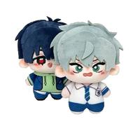 LPXBHSW AlienStages Soft Plush Toy 2pcs, Cute Till & Ivan Chibi Figure Plush Doll Stuffed Soft Toy for Fans Kids Gift