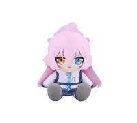 LPXBHSW BlueArchives Chibi Figure Plush, Cute Sunaookami Shiroko & Takanashi Hoshino Stuffed Doll Fans Accessories (Pink)
