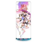 LPXBHSW Devil Hunters Acrylic Stand 15cm - Devil Hunter Rumi Figure Desktop Ornaments Accessories for Fans (D)