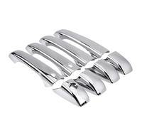 LPXYZD Car Sliding Outer Door Handle for Jeep for Grand for Cherokee for WK2 2011-2017 8Pcs Chrome 4 Door Handle Covers Car Exterior Handle