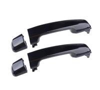 LPXYZD Car Sliding Outer Door Handle for Toyota for Land for Cruiser for Prado for J150 Series 2009-2015 2016 2017 2018 2019 2020 Black 1 Pair Rear Outer Door Handle Plastic Car Exterior Handle