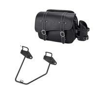 LPXYZD Tail Bags Rear Motorcycle Saddlebag for CMX500 Side Saddle Bag PU Waterproof Saddlebags for Rebel for 250 300 350 500 1100 Motorcycle Dual Side Pannier(Bundle Left for 500)