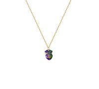 LPYO Mardi Gras Necklaces for Women Men Fashion Alloy Mask Crown Hat Pendant Necklaces Funny Fat Tuesday Theme Necklaces Holiday Accessory Jewelry, M, Zinc, No Gemstone