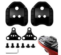 LPZMPZ Compatible with Shimano SPD SM-SH41 plate adapters for road bike shoes, mountain bike, 3 hole pedals, bike pedal adapter, cleat converter