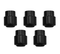 LQ Industrial 1 Set Guitar Selector Switch Head Caps Round 3 Way Cross Knob Replacement Caps Plastic Large Head Switch Caps Musical Instrument Accessories For Most Electric Guitars Black
