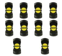 LQ Industrial 10PCS 12MMx24MMx8.5MM Touch Sensitive Slider Insert Shaft Straight Slide Potentiometer Push Pull Cap for Guitar Straight Slide Potentiometer and Tuner