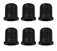 LQ Industrial 6 in 1 Guitar String Through Body Ferrule 5/16" String Ferrules for American Standard Telecaster, Black