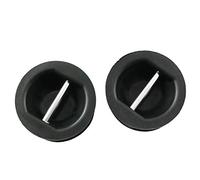 LQ Industrial Surf Leash Plug 2 Pieces 30 x 12.5 mm/1.18 x 0.5 Inch Surfboard Longboard Leash Plug Boat Plug Plastic Round Board Cup Plug