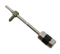 LQ Industrial Violin Bow Screw and Eye Nickel, Violin Bow Eyelet Replacement Metal Copper Viola for 4/4, 4/3 Violin