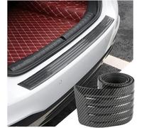 LQAHDBTO Car Rear Boot Bumper Protector for Audi A4 B8 Avant 2008-2012, Car Rear Bumper Protector Anti-Scratch Carbon Car Fiber Rear Bumper Protector Guard