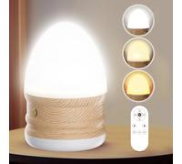 LQIKARL SAD Lamp, 360° UV-Free SAD Light, >10000LUX Light Therapy Lamp, 3 Color Temperature & 4 Brightness & 4 Timers, Touch & Remote Control Happy Sun Lamp Daylight for Office/Desk[Energy Class F]