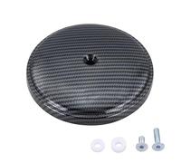 Lqito Air Cleaner Outer Cover Billet Steel Stage1 Big Sucker Smooth Stage Compatible With 1993-2023 Harley-Davidson Carbon Fiber Replace#18-760