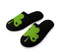 LQKJVXZCNHM Saint Patrick's Day Men's Slippers Non-Slip House Slipper Indoor Shoes Travel Home Hotel