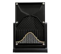 LQLXFN Tablero De Galton De Escritorio for Physical School Laboratory Teaching Cool Science Gadgets Physics Lab Teaching Tool with Bell Curve .(Black)