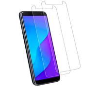 LQLY Screen Protector for Samsung Galaxy J4 Plus / J6 Plus (2 Pack), [High Sensitive] [Scratch Resistance] [Case Friendly] [No-Bubble] Tempered Glass for Samsung Galaxy J4 Plus / J6 Plus