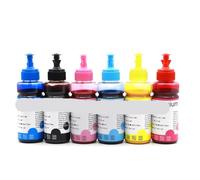 LQNXAVUD 100ML Sublimation Ink Compatible With L805 L210 L355 L1800 ET2720 ET2750 Printers Works With 15000 Printer Kit(Sublimation Ink-6pcs)