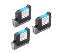 LQNXAVUD 25.4mm Black Eco Solvent Ink Cartridge Compatible With Handheld Printers 600DPI Portable 25.4mm Inkjet Printer No Encryption(3Pcs 25.4mm Black)