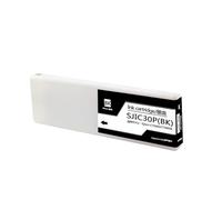 LQNXAVUD 300ml Compatible Ink Cartridge With Pigment Ink And Chip For TM-C7500G C7500GE C7500G E-312 Printers Works With Europe 300ml SJIC30P Model(SJIC30P(K))