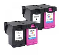 LQNXAVUD 305XL Ink Cartridge Compatible With DeskJet 2700 2710 2720 2721 2722 2730 4120 4110 4130 4134 1210 2320 And 6020 Printers(2 SET)