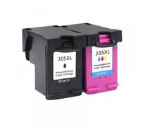LQNXAVUD 305XL Ink Cartridge Compatible With DeskJet 2700 2710 2720 2721 2722 2730 4120 4110 4130 4134 1210 2320 And 6020 Printers(1 SET)