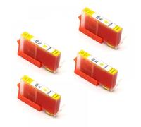 LQNXAVUD 4pcs Compatible Ink Cartridge 920XL For 920 Works With Officejet 6000 6500 6500A 7000 7500 7500A Printer Includes Chip 4 Color Set(4pcs-Yellow)
