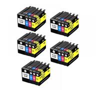LQNXAVUD 4pcs To 20pcs Compatible Ink Cartridge For 932 933 932XL 933XL Works With Officejet 6100 6600 6700 7110 7610 7612 7510 7512 Printers(932XL 933XL-20pcs)