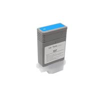 LQNXAVUD 6-Piece Set Of 130ML Compatible Ink Cartridges With Chip For IPF-670 IPF-680 IPF-685 IPF-770 IPF-780 Printers PFI-107 PFI107 PFI 107 Model(Cyan)