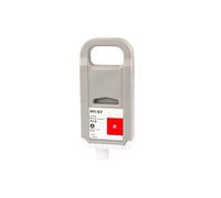 LQNXAVUD 700ML Compatible Pigment Ink Cartridge PFI57 PFI-57 PFI 57 For Pro 520 540 Printer Refill Ink Replacement(Red)
