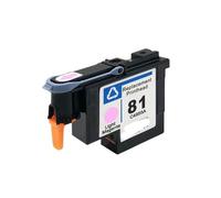 LQNXAVUD 81 Printhead C4950A C4951A C4952A C4953A C4954A C4955A Compatible With Designjet 5000 5000ps 5500 5500ps Printers Replacement Print Head(1PCS Light Magenta)