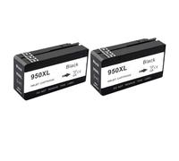 LQNXAVUD Compatible Ink Cartridge 950XL 951XL 950 951 XL For Officejet Pro 8100 8600 8610 8615 8620 8630 8640 8625 8660 8680 251dw 276dw Printers Replacement For 950 951 Series(BK 4pcs)
