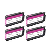 LQNXAVUD Compatible Ink Cartridge 950XL 951XL 950 951 XL For Officejet Pro 8100 8600 8610 8615 8620 8630 8640 8625 8660 8680 251dw 276dw Printers Replacement For 950 951 Series(M 4pcs)