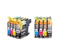 LQNXAVUD Compatible Ink Cartridge For MFC-J4420DW J4620DW J4625DW J480DW J680DW J880DW Printers Works With Chip LC223 LC221(2 SET 8CPS)