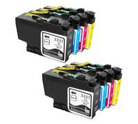 LQNXAVUD Compatible Ink Cartridge LC3337 LC3337XL LC3339 LC3339XL For MFC-J5845dw MFC-J5945dw MFC-J6545dw MFC-J6945dw Printers(LC3337XL-2set)