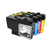 LQNXAVUD Compatible Ink Cartridge LC3337 LC3337XL LC3339 LC3339XL For MFC-J5845dw MFC-J5945dw MFC-J6545dw MFC-J6945dw Printers(LC3337XL-1set)