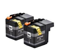 LQNXAVUD Compatible Ink Cartridge LC529 LC525 529XL 525XL For DCP-J100 DCP-J105 MFC-J200 Printers Works With(2pcs BK)