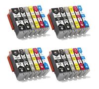LQNXAVUD Compatible Ink Cartridge PGI 570 CLI 571 XL CLI551XL For MG5752 MG5753 MG6850 MG6853 MG7750 MG7751 MG7752 Printers(6Color 4set)