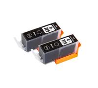 LQNXAVUD Compatible Ink Cartridge PGI725 CLI726 For IP4870 MG5170 MG5270 MG6270 MG8170 Printer Replacement For PGI 725 CLI 726(2pcs C-725 Black)