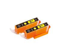 LQNXAVUD Compatible Ink Cartridge PGI725 CLI726 For IP4870 MG5170 MG5270 MG6270 MG8170 Printer Replacement For PGI 725 CLI 726(2pcs C-726 Y)