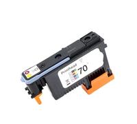 LQNXAVUD Compatible Print Head Replacement For 70 Printhead Works With C9404A C9405A C9406A C9407A And Designjet Z2100 Z5200 Z3100 Z3200 Printers(1PCS M and Y)