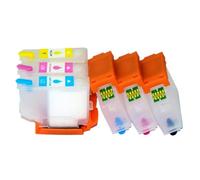 LQNXAVUD Empty Compatible Refillable Ink Cartridge With Chip For EP-881 EP-881AW EP-881AB EP-881AR EP-881AN EP881 Printers