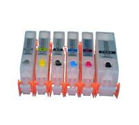 LQNXAVUD Empty Refillable Ink Cartridge 550 551 Compatible With MG5450 MG5550 5650 MG6350 MG6450 MG6650 7150 MG7550 IP7250 MX925 MX725 IX6850 IP8750 Printers(5Colors)