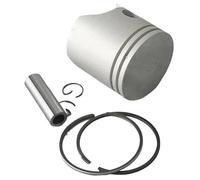 LQNXAVUD Piston Kit With Rings For 2 Stroke Outboard Motor 9 9HP 15HP Models Fits 682 684 63V 63W Series D56mm 6E7 11631 00 6E7 11631 Compatible With Standard Engines