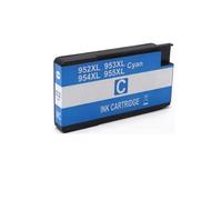 LQNXAVUD Replacement Ink Cartridge 952XL 953XL 954XL 955XL Compatible With Officejet Pro 7720 7730 7740 8210 8218 8710 8720 8725 8730 8740 Printers(1 Cyan)