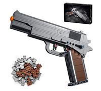 LQPFBSM M1911 Model Building Blocks Set 333 Pcs Retro Military Decor Gift for Adults & Teens