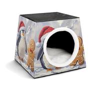 LQPMNK Portable Pet Nest for Small Pets, Snow Mountain Buddies Print Capsule Design Space Capsule Pet Nest Durable Pet Nest Pet Bed for Home and Travel