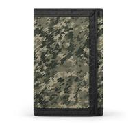LQPMNK Trifold Wallet, Military Woods Camouflage Print Wallet with Multiple Slots Elegant Wallet Business Wallet Travel Wallet Multi-pocket Wallet, style, One Size, Minimalist