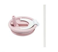 LQQDREX 1 Pack Flip Straw Replacement Lids, Flip straw and spout 2 In 1 Screw-on Lid,Replacement 40oz Leak Proof Tumbler Lid With Strawm, Fit For Stanley 40oz Tumbler