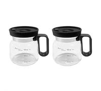LQQDREX 16 Oz Glass Coffee Mug in Coffee Pot Shape, Heatproof Large Capacity, for Hot Teas, Hot Chocolate, Iced Coffee, for Co-Workers, Friends, Birthdays